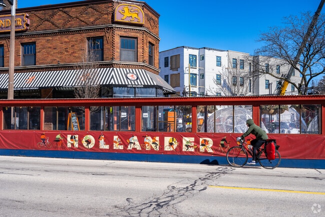 The Downer Classic bike race happens in June, but cyclists on the Upper East Side are the norm.
