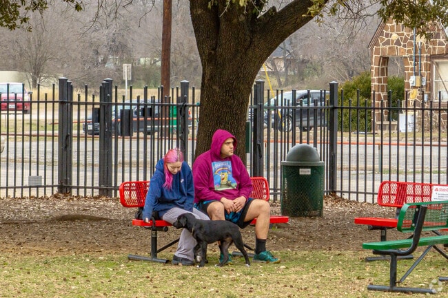 Heritage Park North is where Gainesville residents enjoy being outdoors with their furry friends.