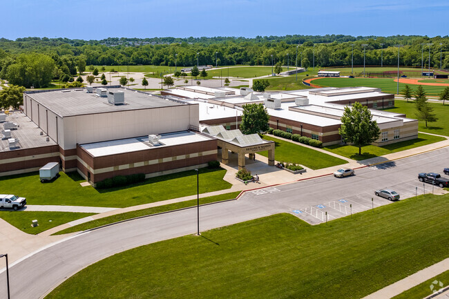 Richard Warren Campus makes entering and exiting the parking lot easy for the drop-off zone.