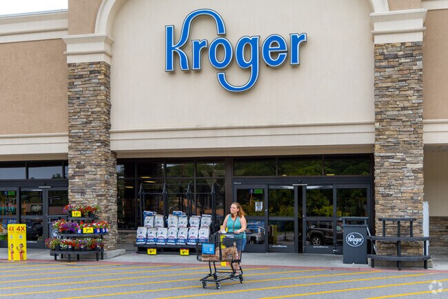 Kroger is one of the main grocery stores in Blacksburg.