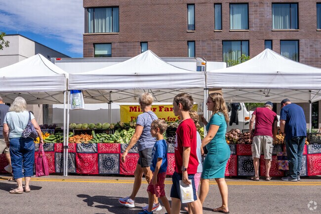 Just a short drive from Westridge, the Greeley Farmers Market offers fresh produce, meats, baked goods, and crafts every Saturday from 8 a.m. to noon at the historic Union Pacific Depot.