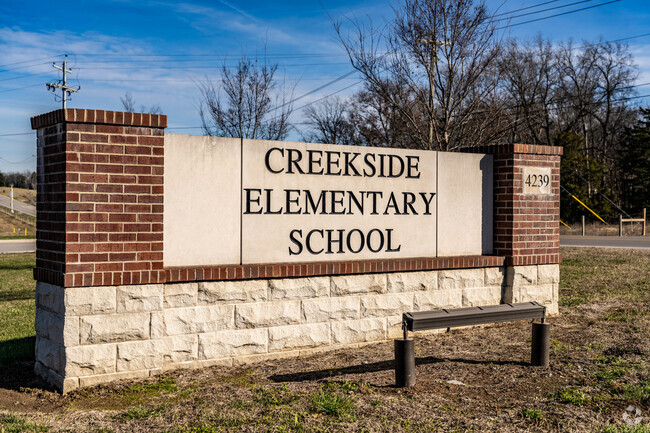 Creekside Elementary School is located on Glossy Hill Road in Franklin.