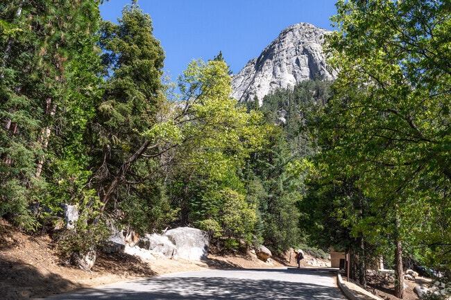 Tahquitz Rock in Idyllwild Mountain Park is Southern California’s largest rock.