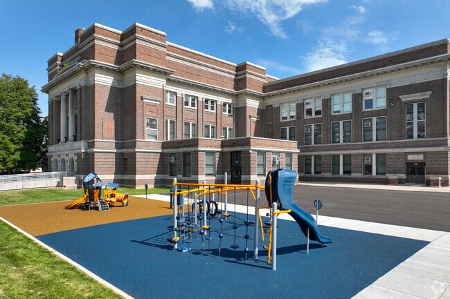John Hay Elementary has a playground that is loved by its students in the Austin neighborhood.
