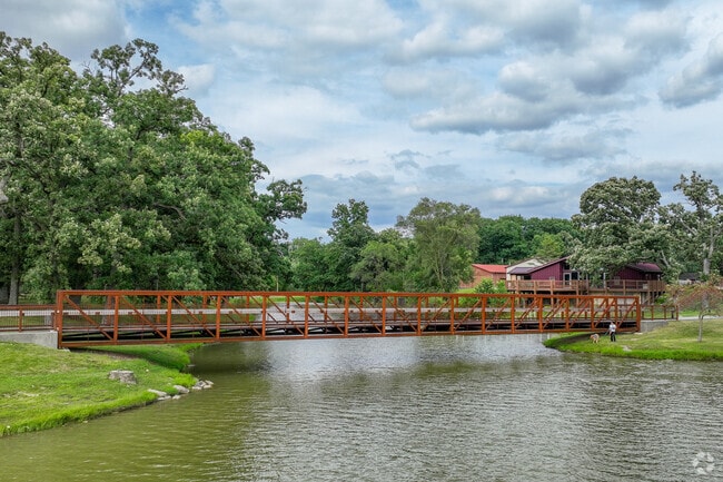 Hidden Lake Park offers scenic views and hiking trails for residents of Lottaville.