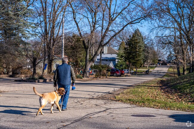 A Salem Lakes resident enjoying an afternoon walk.