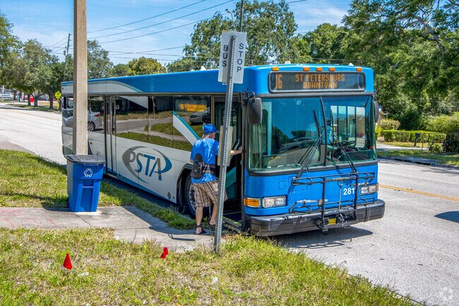 Public bus stations are all around Euclid Heights to help you get around town.