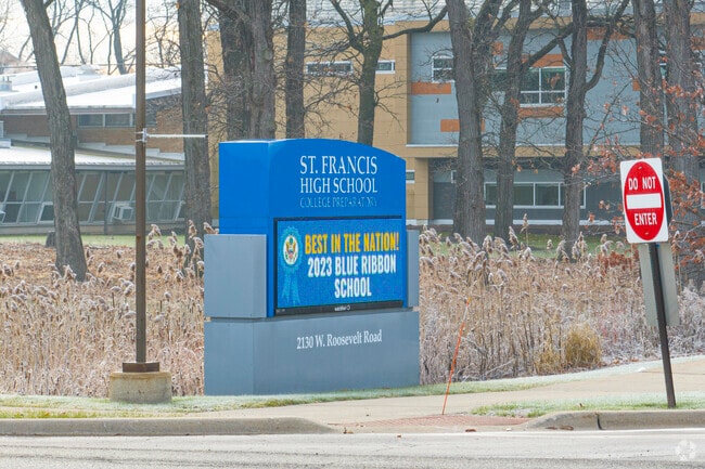 St. Francis High School welcomes all at its campus.