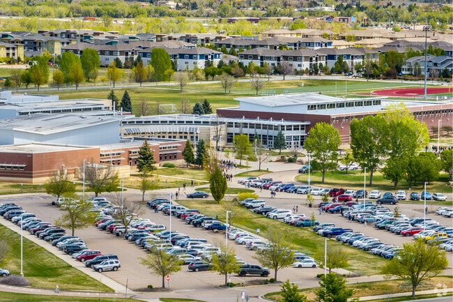 Fossil Ridge High School in Fort Collins has 2,053 students in grades 9-12.