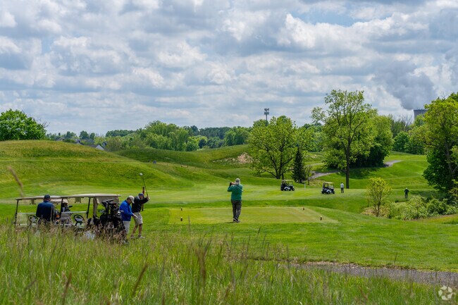 Members at Ravens Claw Golf Club compete in a friendly and challenging competition in Sanatoga.