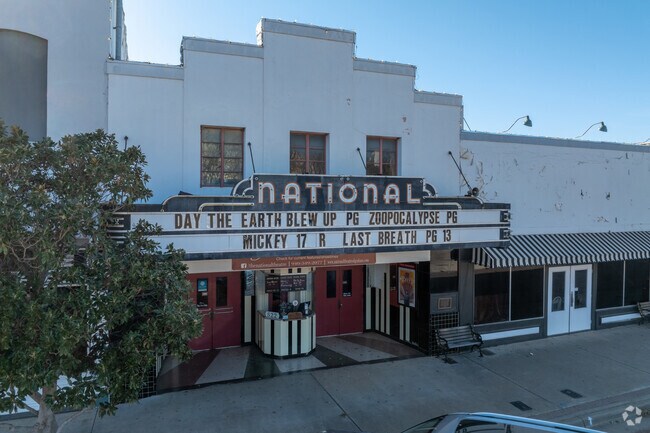 Step into The National Theater in Graham for a captivating show.