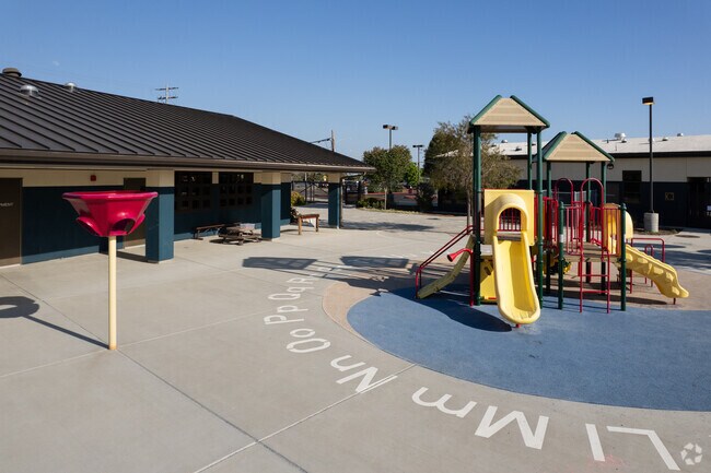 The brand new playground at Mission Elementary School in Oceanside.