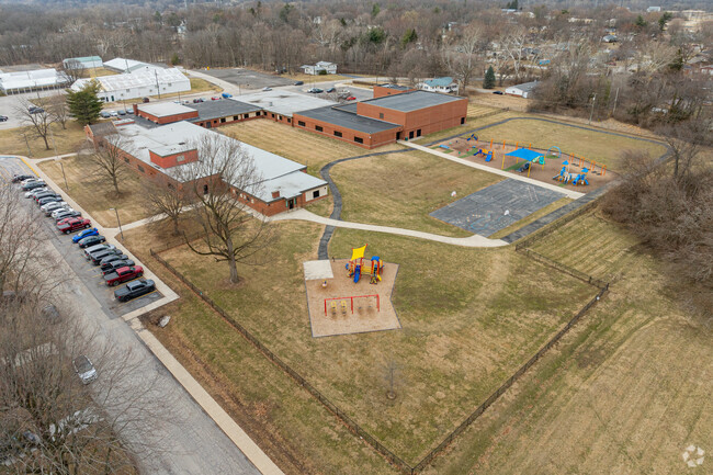 Laura Hose Elementary School has a large playground area.