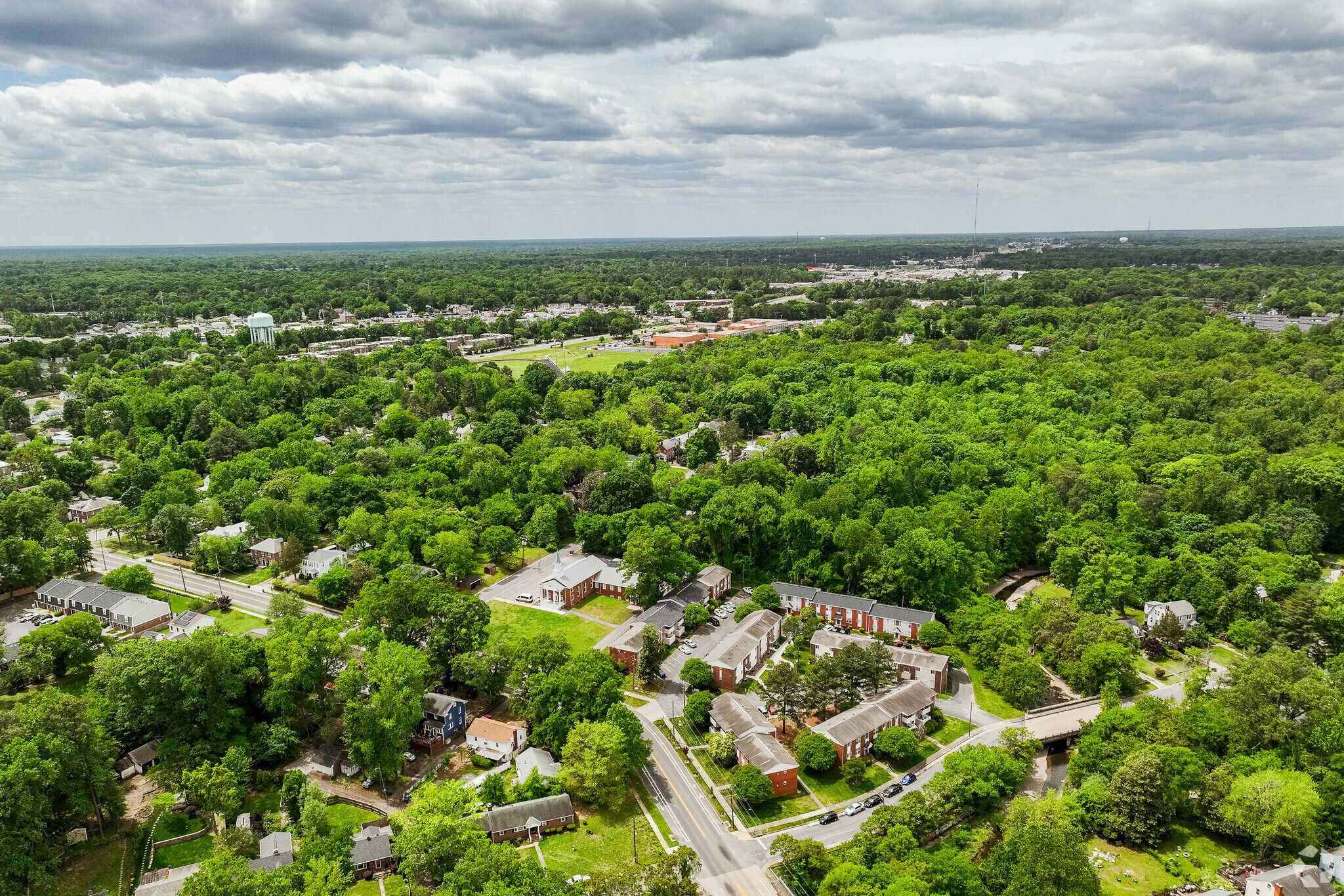 Northrop is nestled across the James River just south of downtown Richmond.