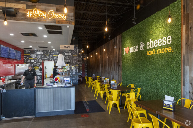 Try I Heart Mac & Cheese near Shields for lunch or dinner.