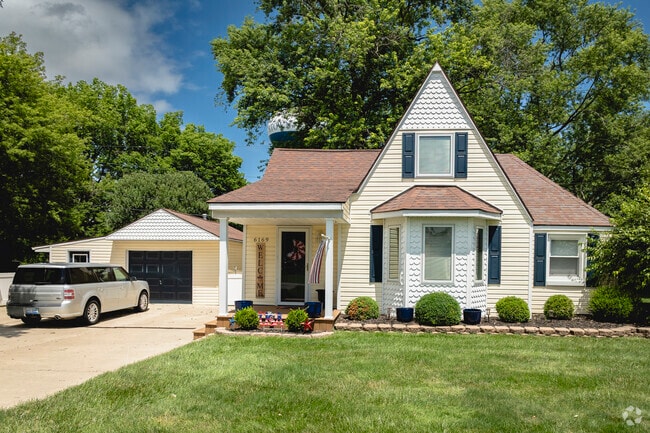 Frenchtown features many cute and cozy homes.