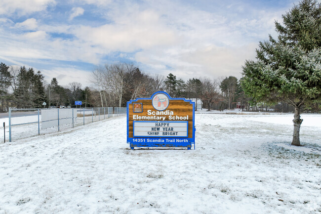 At Scandia Elementary, 67% of students scored at or above the proficient level for Math.