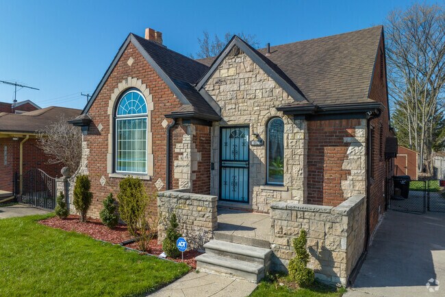 The Outer Drive Tudor in Chandler Park is a stunning example of architectural elegance.