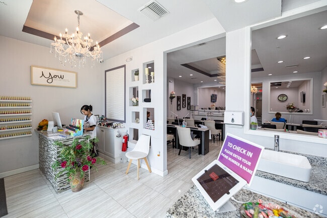 Parklands residents have several beauty amenities nearby, such as nail and hair salons.