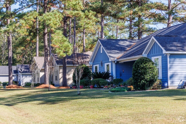 Rows of newly built modern homes are only minutes from downtown Monticello.