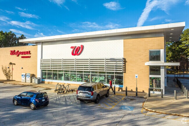 Many residents stop by Walgreens for everyday essentials.