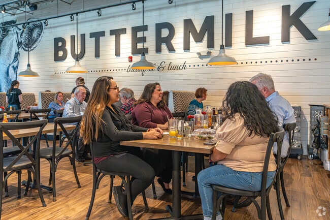 Buttermilk, located just outside Indian Hill, is known for their extravagant mimosas.