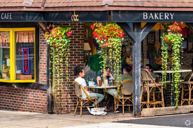 Enjoy the outdoors at Alice Bakery and Confectionery in Upper Gwynedd Township.
