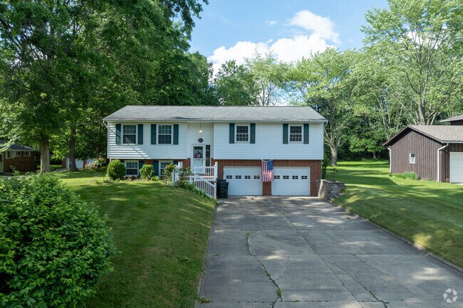 A Split-Level home on a treed lot in Tallmadge.
