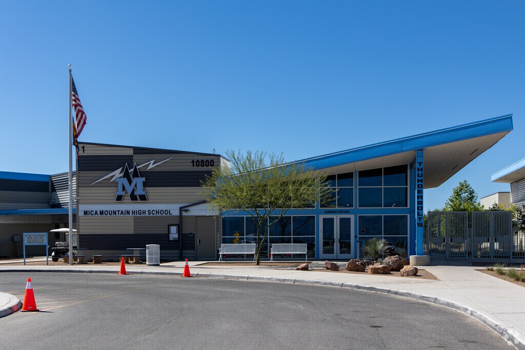 Mica Mountain High School was founded in 2020.