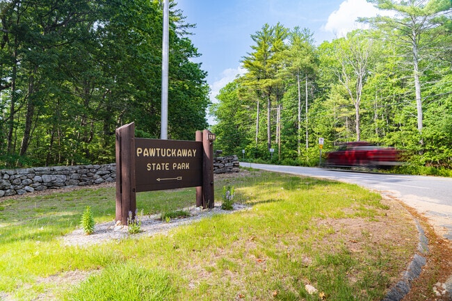 Residents of Deerfield make their way down to Pawtuckaway State Park to enjoy their many campgrounds and mountainous hiking trails.