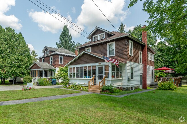 At the center of town, homebuyers will find Colonial Revival and American Foursquare houses.
