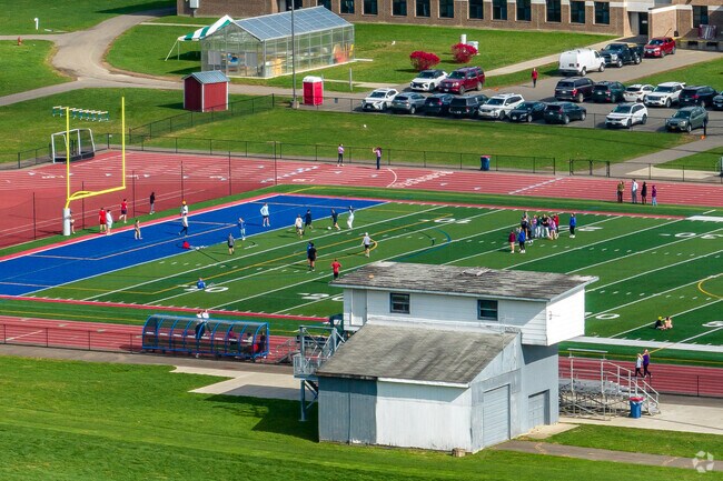 Students love to practice sports at Owego Free Academy.