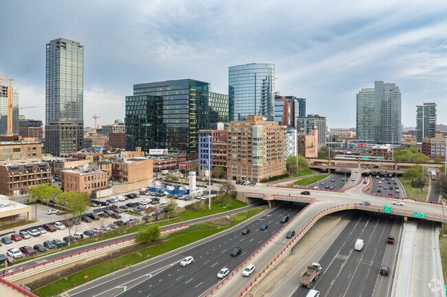 West Loop residents can get around using I-90 and I-94.