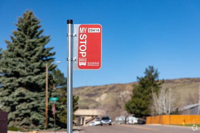Public transportation isn't widely available through Applewood West bar a few RTD bus stops.