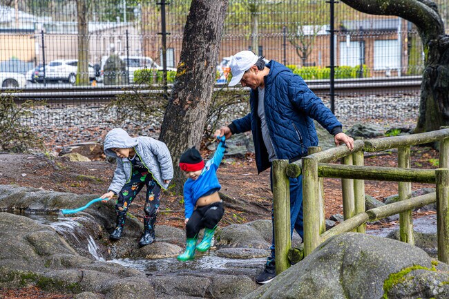 Kaibara Park is a beautiful Japanese garden in the heart of Downtown Kent.