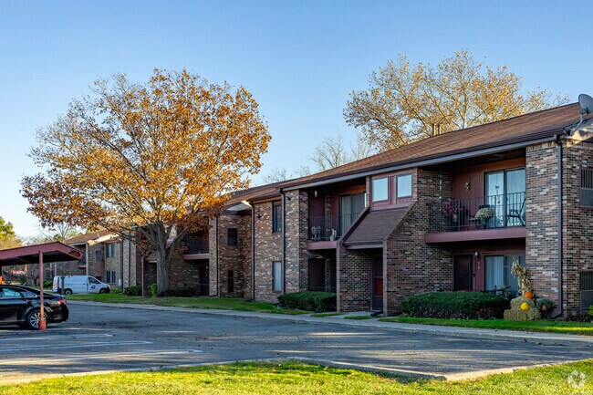 Condos and townhomes are dotted throughout Southfields suburban layout.