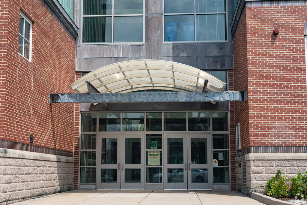 John W. Mcdevitt Middle School helps prepare students for high school.