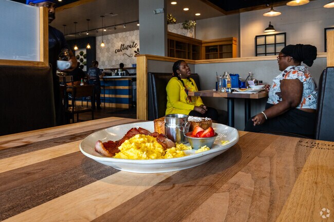 Crestview Heights is located near homegrown, a popular daytime eatery.