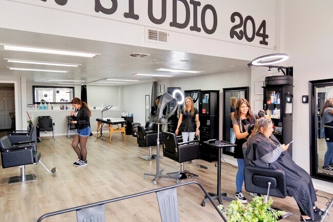 The ladies get their hair care at Studio 204 in Newman, CA.