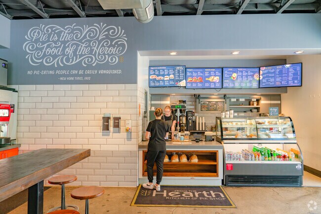 From the Hearth offers locals of Lakeview a nearby pie or delicious lunch.