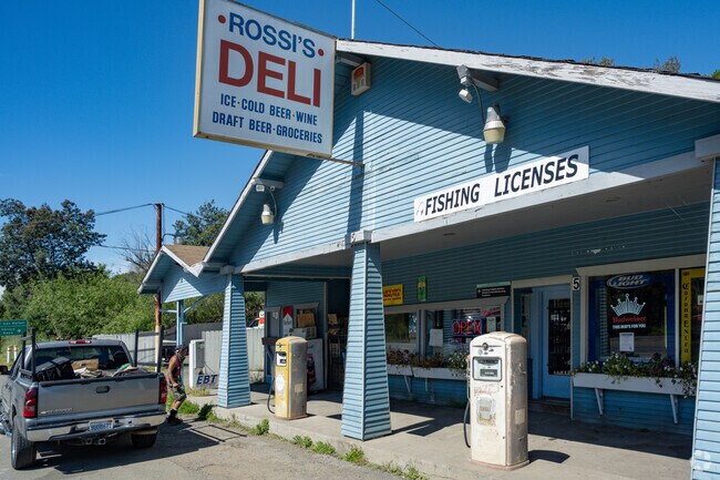 Black Point fisherman visit Rossi's Deli for bait and beverages.