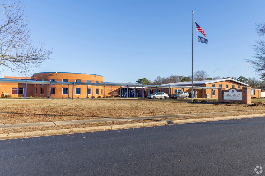 S. P. Morton Elementary School encourages interactive learning experiences.