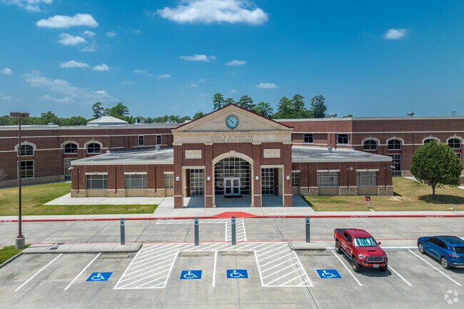 Residents can enroll their children in Irons Jr High School.