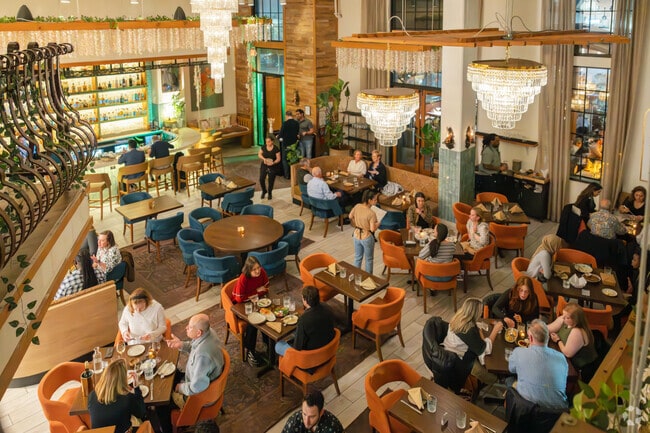 Sandy Springs has a lineup of many exquisite restaurants, like Yalda, which serves Persian fare.