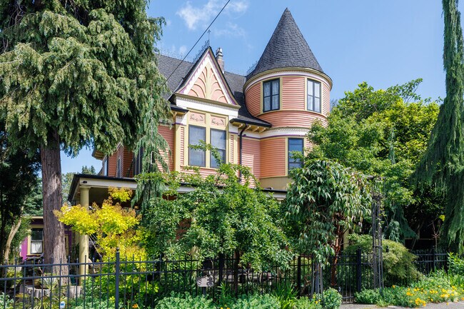 Considered haunted and nicknamed Georgetown Castle, the Gessner Mansion is a local icon.