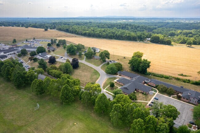 Laurel Hall School is a large private school dedicated to special needs students.