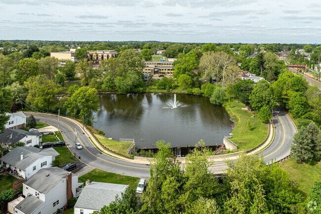 Ridley Lake Park is the centerpiece of the peaceful neighborhood of Ridley Park.