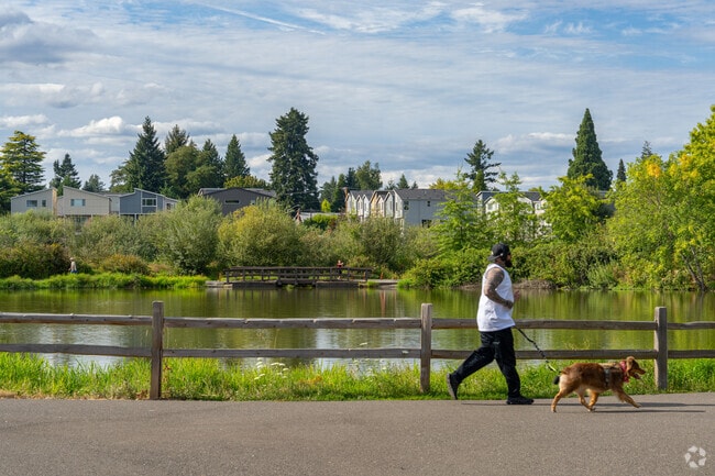 Marlene Village is bordered by the popular Commonwealth Lake Park.