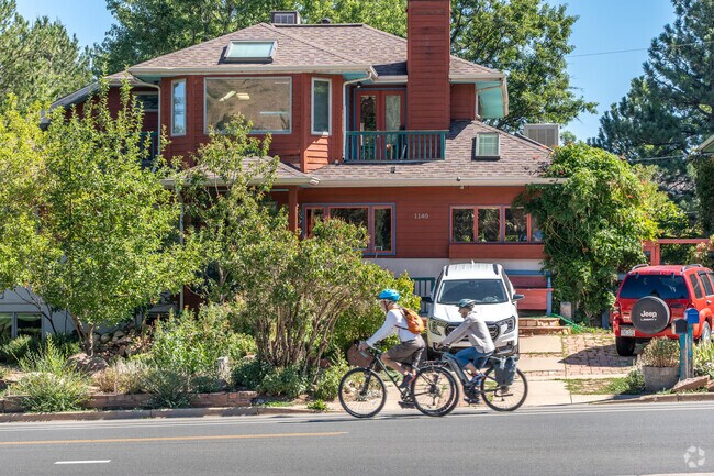 Multi-level Craftsman homes in Table Mesa offer stunning views and timeless architectural charm.