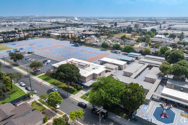 Del Amo Elementary School is located on Water St.
